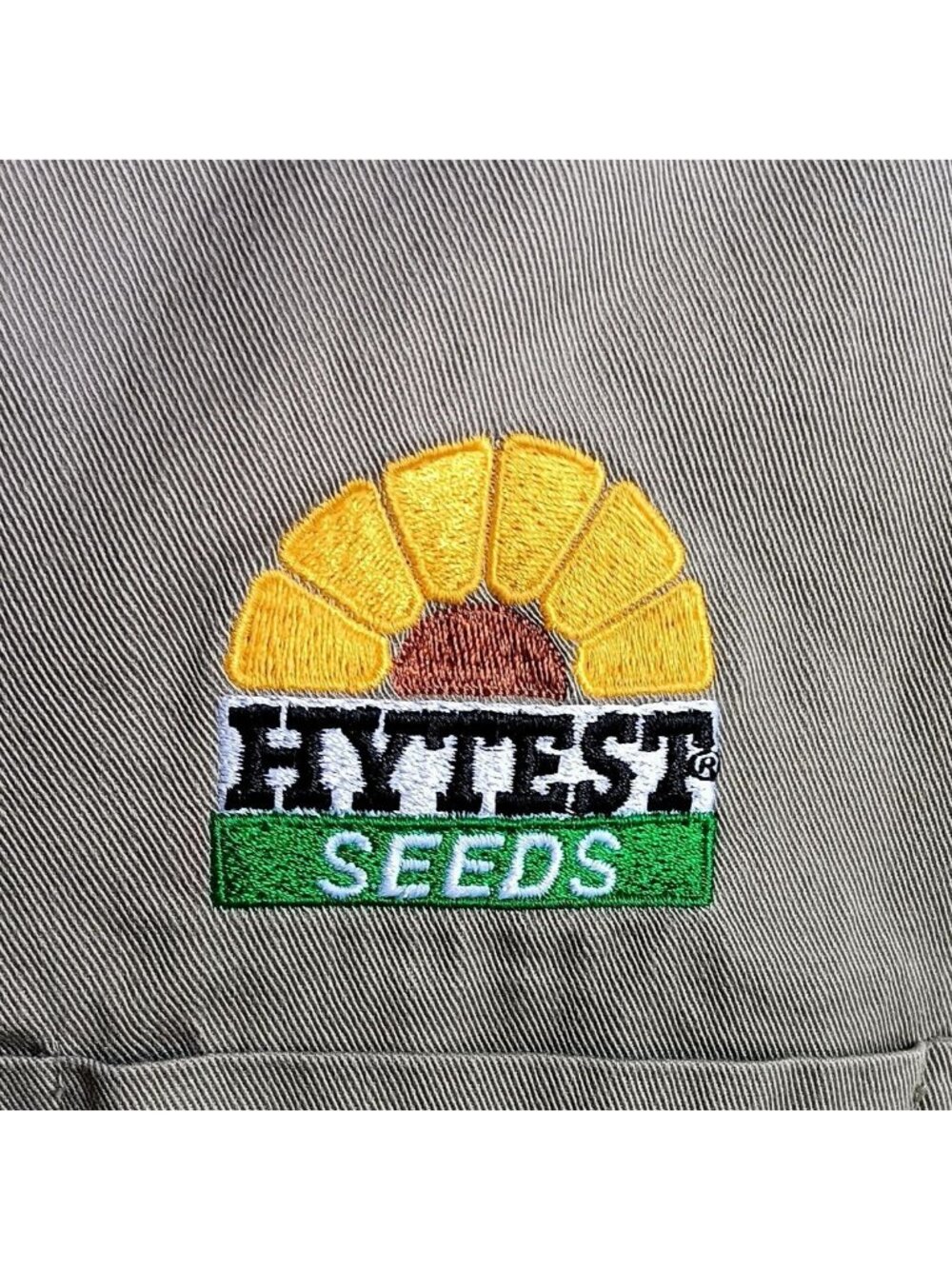 Farmer Shirt Vintage Men's XL Swingster Embroidered Hytest Seeds Swag Logo